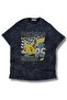 Unisex Pikachu 25 Printed Washable T-Shirt, Oversize Pokemon Themed Retro T-Shirt