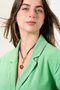 Mi̇o Colorful Drawn Natural Stone Necklace - 4