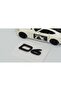 D6 Small Size Black Luggage Lettering Logo Compatible with Volvo - 4