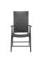 9 Piece Garden Dining Set Black - 4