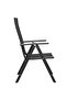 5 Piece Garden Dining Set Black - 5