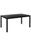 7 Piece Garden Dining Set Black and Brown - 8