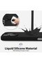Matte TPU Protective Case, Flippy, for Apple iPhone 16 Pro Max, Full Coverage, Black - 3