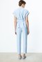 Women's Elastic Waist Leg Detail Trousers 3332 - 5