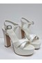 Running Guaranteed 13cm Platform Heels Satin Wedding & Engagement Shoes - 5