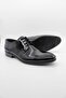 Men's Black Lace-Up Patent Leather Ceremony Shoes 1033250174 - 3