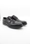 Men's Black Genuine Leather Lace-Up Ceremony Patent Leather Shoes 1033250185 - 3