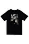 Kanye West Printed Unisex 100% Cotton Black T-Shirt
