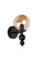 Yaren Black Honey Glass Applique - 2