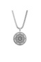 Lotus Symbol Gem Stainless&Tarnish Steel Pendant Necklace High Quality - 2