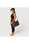 Glow Messenger Bag Black/Fuchsia X Black - 2