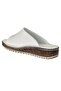 25Y Nbl06 White Women's Genuine Leather Daily Slippers - 3