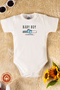 Baby Boy 100% Organic Cotton Baby Boy Printed 0-12 Months 3-Piece Short Sleeve Baby Bodysuit - 2
