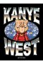 Kanye West Printed Unisex 100% Cotton Black T-Shirt - 2