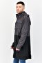 Men Two-Tone Trench Coat, Multicolor - 2