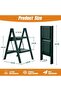 ® 2 Step Ladder Folding Ladder with Anti-Slip Pedal Folding Step Stool Portable Lightweight Fo - 3