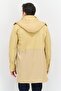Men Solid Trench Jacket, Tan - 3