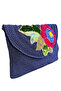 - Necla 1824 5631 Handmade Macrame Rope Flower Motif Beadwork Detailed Clutch Bag / La - 5