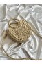 Boston Model Real Straw Hand and Women Shoulder Bag Cream - 2