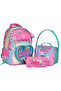 Pink Power 3-Piece School Bag Set (Backpack + Lunchbox + Pen Holder) Girl