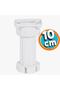 Furniture Base Kitchen Cabinet Table Pouf Coffee Table Tv Unit Leg Adjustable 10 cm White Leg (8 Pieces) - 5