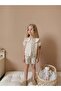 Yigit Boutique Embroidered Gabardine Fabric Girl's Suit