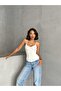 Women's Rope Strap Gathered Detailed Viscose Camisole Tank Top - 6