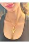 Steel Zircon Stone Phoenix Women's Necklace 24 cm - 3