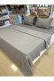 Double Size 100% Cotton King Size Poolside Cotton Pique Set |   Breathable, Premium Fabric |   Gray - 6