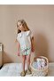 Yigit Boutique Embroidered Gabardine Fabric Girl's Suit - 3