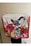 Bird and Flower Patterned Bandana - Summer Hair Accessory - Scarf - Gift