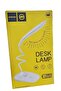 مصباح مكتب LED ثلاثي الترس بتصميم بسيط ومصباح طاولة بلاستيكي حساس للمس للدراسة بجانب السرير - 7