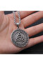 Nordic Mythology Triangle Amulet Retro Tarnish&Rustproof 316L Steel Necklace - 3