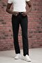 Regular Fit Lycra Combed Cotton Fabric Jogger Pants with Threaded Waist and Elastic - 3