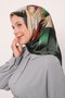 وشاح كريستالي لامع بنمط فرشاة هندسية