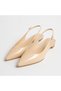 Women's Daily Patent Leather Ballerina Lotus Pointed Toe Shoes - 2
