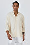 Stripe Detailed Shirt Ag-Y19843Lns
