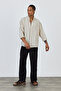 Stripe Detailed Shirt Ag-Y19843Lns - 6