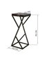 ELISA decorative stand, height 62 cm, width 25 cm - 3