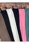 Men's Vibrant Pink Fine Futter Fabric Wide Leg Sweatpants with Back Pocket - 3