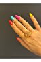Handmade Flower Women's Acrylic Ring - 3