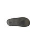 Yazkiş women's black platinum double buckle shiny fabric slippers - 4