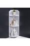 FFD Corner Shelf Bathroom Storage Organizer | Waterproof Freestanding Bathroom Corner Stand