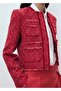 Stitch-Free Tweed Jacket
