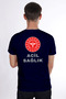 Navy Blue 112 Emergency Health Dry Touch Crew Neck T-Shirt Unisex - 2