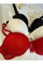Lace Bra with Padding Support - 7003 - 5