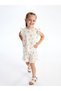 Seray New Season Printed Girls' T-Shirt and Shorts 2-Piece Set