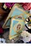 Esterhomedecor 2 Pcs Original Italian Rose Tree Tray 6 and 8 Seater Mint Green - 5