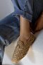 Basic mesh knit square toe women's loafer slip-on ballet flats Mary Janes - 5