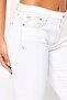 Women Regular Fit Solid Straight Leg Pants, White - 3